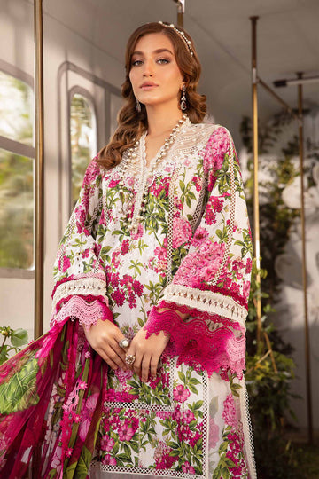 Maria B MPT-2102-A Mprint Lawn Online Shopping